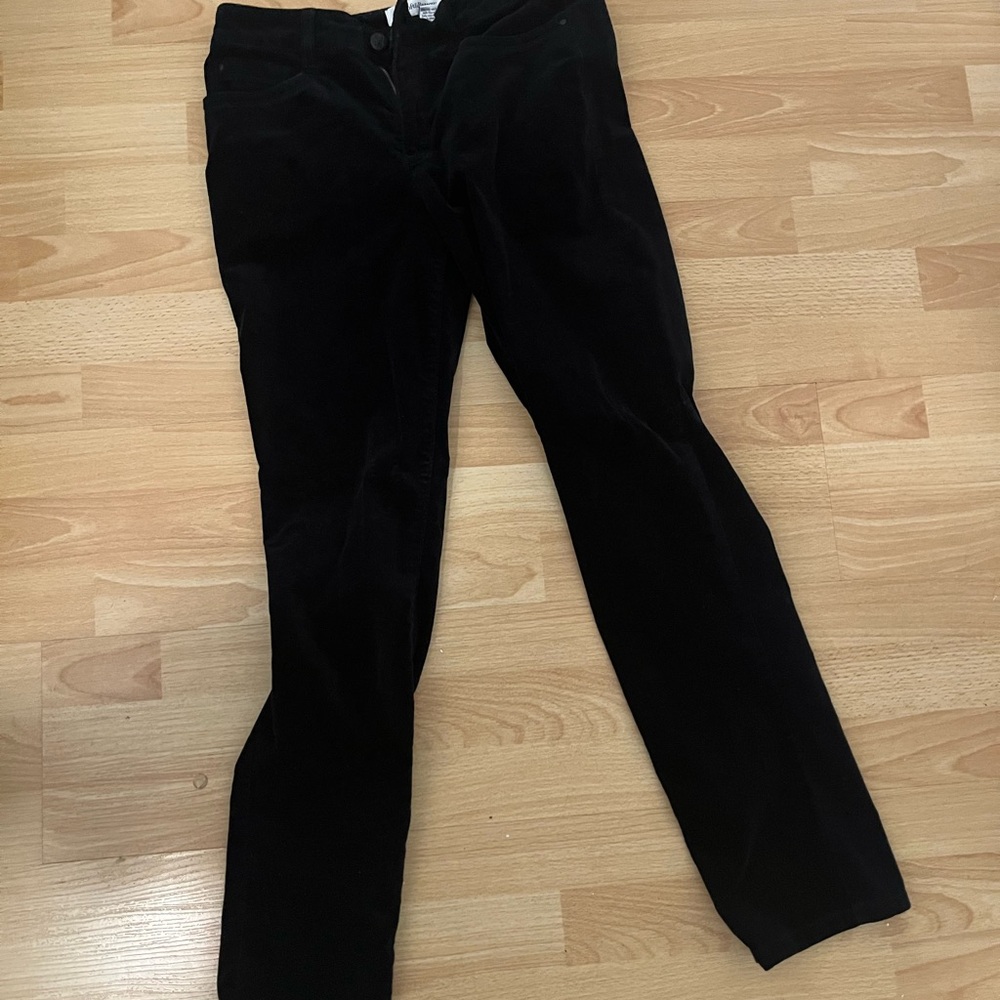 Croft & Barrow Black Corduroy Pants